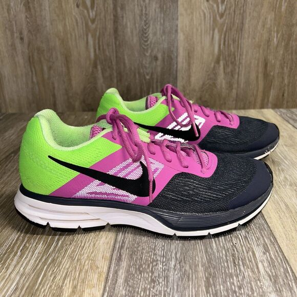 Nike Womens US Size 9 Air Pegasus Plus 30 599392-600 Pink Green Sneaker Shoes - Picture 1 of 11